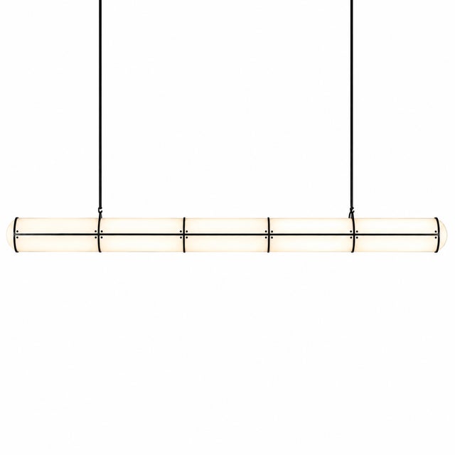 Mid-Century Modern Roll & Hill Endless 5 Chandelier Endless Pendant by Jason Miller (Brand New) For Sale - Image 3 of 6