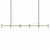 Mid-Century Modern Roll & Hill Endless 5 Chandelier Endless Pendant by Jason Miller (Brand New) For Sale - Image 3 of 6