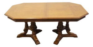 Thomasville Kenilworth Collection 68" Double Pedestal Dining Table 860-3