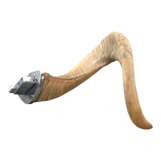 1970's Carl Aubock Large Table Lighter For Sale