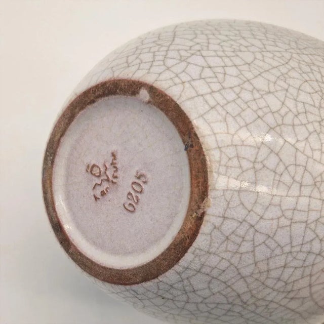 Ceramic Vase by F. Glatzle from Karlsruher Majolika, 1950s, in Flawless conditions. Designed 1950 to 1959 This piece has...