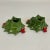 1963 Folk Art Americana Christmas Ceramic Holly Candle Holders, Artist Signed - a Pair For Sale - Image 6 of 12
