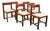 Chairs, 1960s-1970s, Set of 6 For Sale