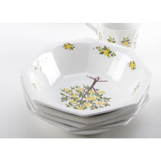 Johnson Brothers "Lemon Tree" Ironstone Service Chairish