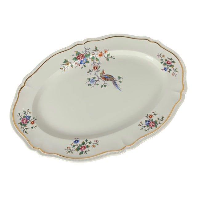 Model Chantilly Oval Dish from Longchamp, 1950s For Sale