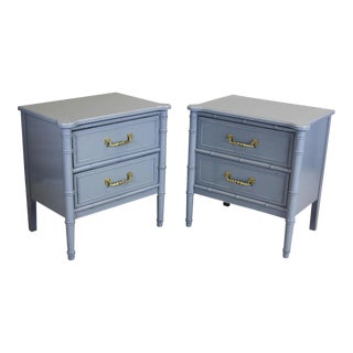 Vintage Palm Beach Style Nightstands - a Pair For Sale