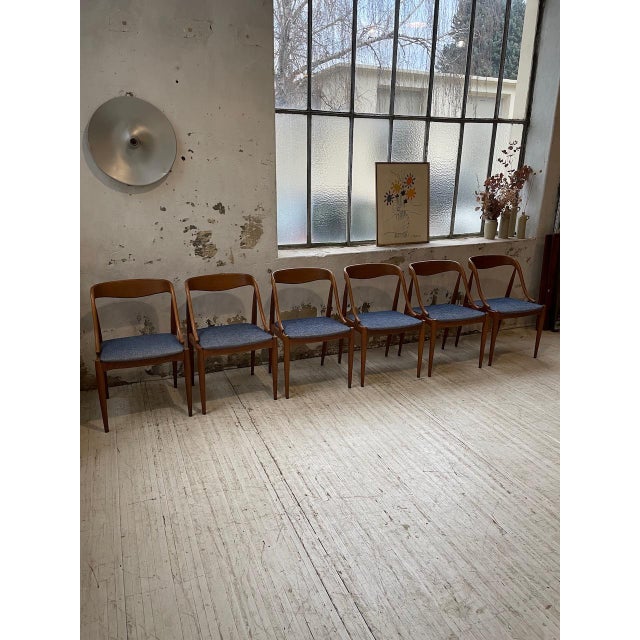 Samcom Dining Chairs by Johannes Andersen for Udulm, 1960s, Set of 6 For Sale - Image 9 of 18