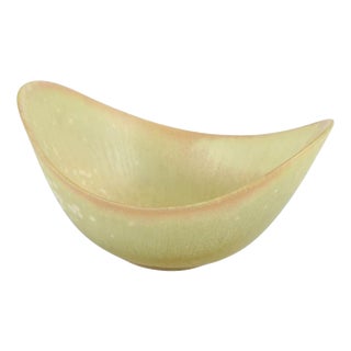 Stoneware Bowl with Eggshell Glaze by Gunnar Nylund for Rörstrand For Sale