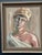 Unknown, Portrait of a Woman, 1950s, Oil on Panel, Framed For Sale - Image 8 of 12