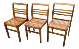 Vintage Chairs by René Gabriel, 1950s, Set of 3
