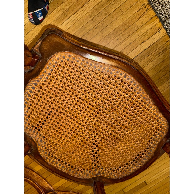 Brown Mid 19th Century Antique Dining Chairs- Set of 4 For Sale - Image 8 of 10