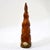 1990s Vintage Vaillancourt Sculptural Folk Art Chalkware Hand Painted Standing Rabbit Figurine For Sale - Image 5 of 9