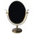Brass Vintage Brass Table Mirror Attributed to Charles Hollis Jones For Sale - Image 8 of 8