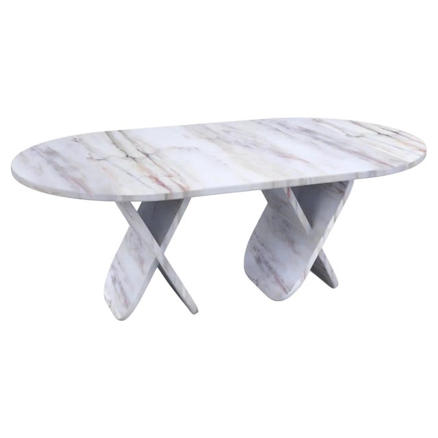 Balance Oval Table by Dovain Studio For Sale