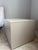 Dado B&b Italia Contemporary Bedside Table in White Gloss With Tan Satin Trim For Sale In Miami - Image 6 of 8
