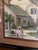 American Antique William H. Chandler Print Her First Love Letter Rural Village Scene Framed For Sale - Image 3 of 9