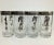 Transparent Vintage Drinks by the Numbers Highball Glasses - Set of 8 Numbered Glasses For Sale - Image 8 of 8