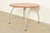 Brown Herman Miller Style Modern Spider Leg Round Dining Table or Game Table For Sale - Image 8 of 8