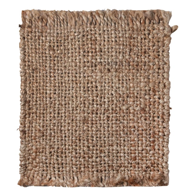 Contemporary Rug & Kilim Nubby Beige/Brown Jute Rug, 10' x 10' For Sale - Image 3 of 3