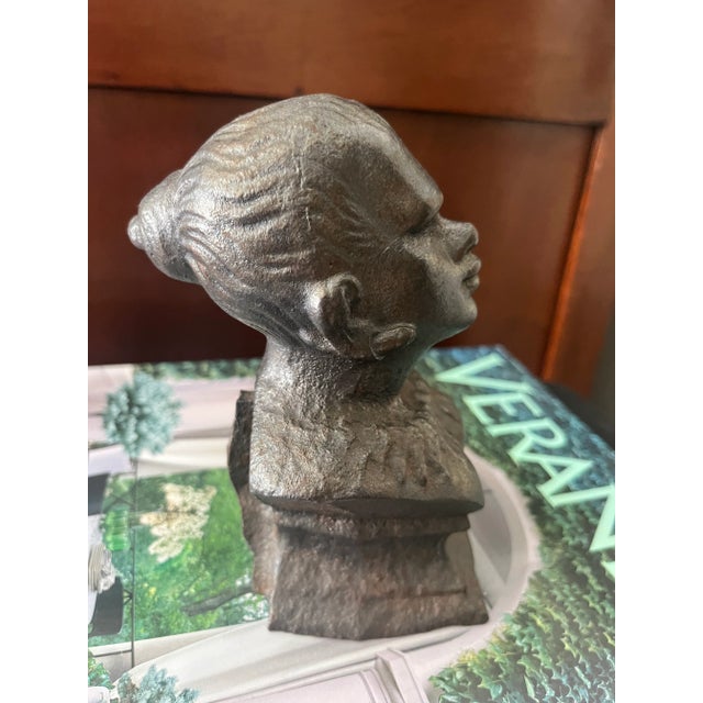 Late 20th Century Late 20th Century African Iron Sculpture For Sale - Image 5 of 6