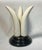 Ivory Post Modern Tusk-Motif Pedestal Accent/Side Table by Maitland Smith, Circa 1970s-80s For Sale - Image 8 of 12