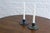 Vintage Danish Disco Metal Candleholders by Just Andersen, 1930s, Set of 2 For Sale - Image 3 of 15