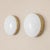 Opal Glass and Brass Wall Lamps in the style of Stilnovo, Set of 2 For Sale - Image 5 of 11
