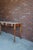 Early 20th Century French Marble Top Walnut Console Table For Sale - Image 5 of 7