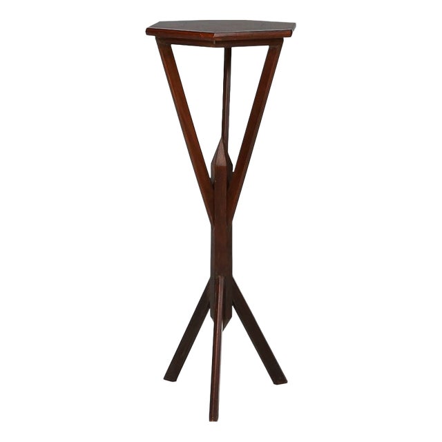 Art Deco French Console in Wood, 1930s For Sale