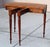 Traditional Antique Early 20th-Century Flame Mahogany Gateleg Game Table or Desk For Sale - Image 3 of 18