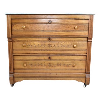Late Victorian Aesthetic Period Eastlake Cottage Dresser For Sale