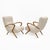 This pair of Italian armchairs captures the essence of mid-20th century modern design, attributed to Paolo Buffa. Made...