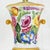 Vintage Floral Hand-Painted Brunschwig & Fils Wooden Table Lamps With Green Faux Marble Bases - a Pair For Sale In New York - Image 6 of 18