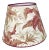 Red and Green Fern Botanical Print Lampshade For Sale