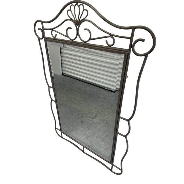 Drexel Heritage French Countryside Iron Mirror This mirror is generously sized with a mirror opening of 24"w x 37.25"h....