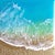 Teal Waves - Breath in by Ana Hefco | Mixed Media on Wood Abstract depiction of ocean waves. For Sale