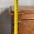 Wooden Bedside Table with Turned Columns, Drawer and Door, 1900s For Sale - Image 9 of 10