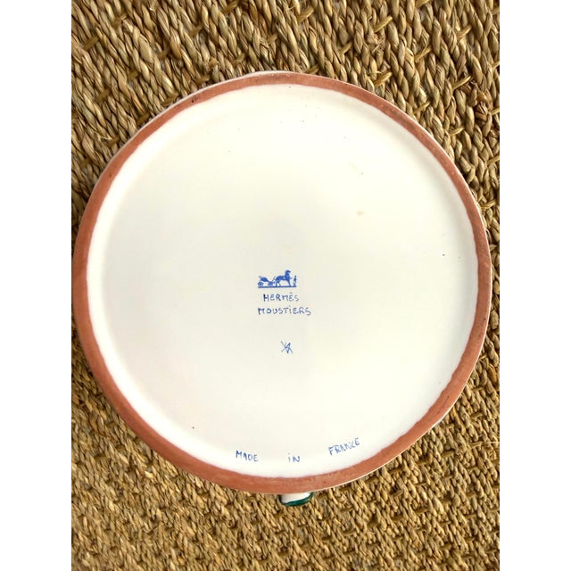 Ceramic Hermes Moustiers Toucan Vide Poche /Wine Bottle Holder For Sale - Image 7 of 8