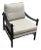 Lily Jack Bespoke Oak Wood Accent Chair For Sale