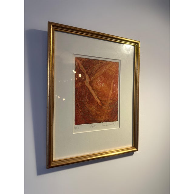 John Burlingame, Vortex, 1998, Original Etching For Sale - Image 6 of 9