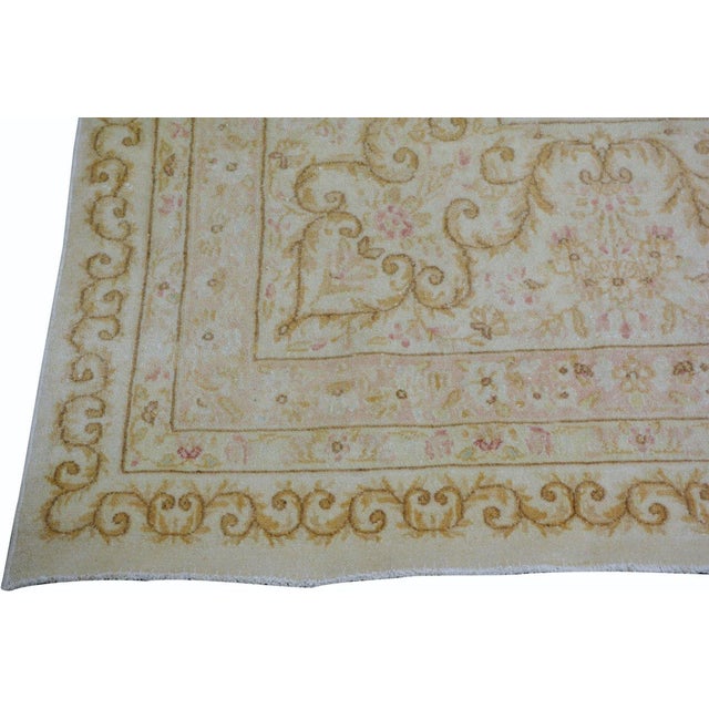 Turkish Vintage Turkish Anatolian Professional Hand Knotted Wool Rug, 11'6x22'4 For Sale - Image 3 of 5