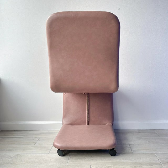 Design Institute of America Postmodern Desk/Vanity Chair For Sale - Image 9 of 10