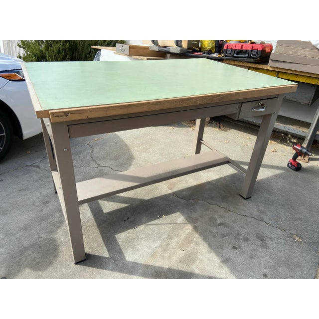 1980s 1980s Vintage Hamilton Drafting Table For Sale - Image 5 of 12