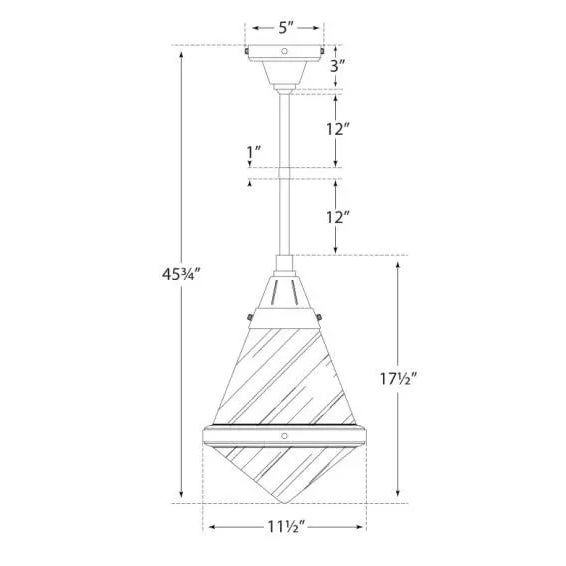 Visual Comfort Thomas O'Brien for Visual Comfort Signature Gale Small Pendant in Hand-Rubbed Antique Brass with Seeded Glass For Sale - Image 4 of 4