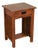 Mission 1 Drawer Spindle End Table For Sale
