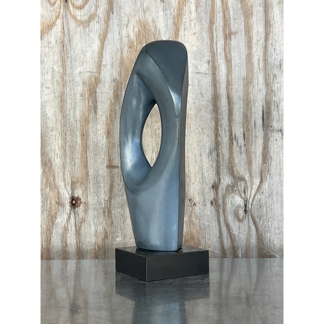 Vintage Abstract Granite Sculpture For Sale - Image 9 of 12