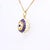 Vintage 14k Gold and Blue & White Enamel Figural Russian Style Egg Charm Pendant For Sale In Philadelphia - Image 6 of 12