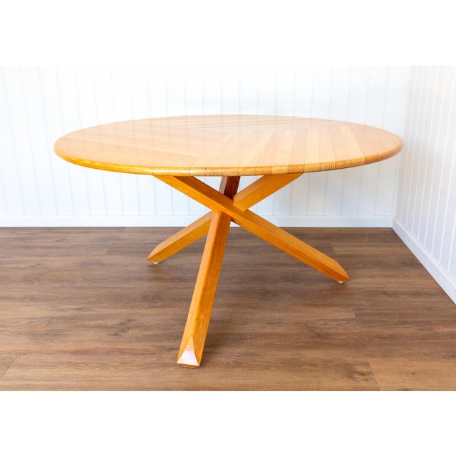 Mid-Century Modern Italian Modern Dining Table by Gigi Sabadin For Sale - Image 3 of 18