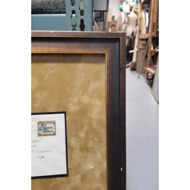 Framed Set of Samoan Island Vintage Postcards For Sale In Los Angeles - Image 6 of 8