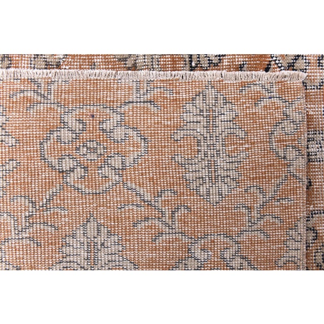 Vintage Turkish Rug in Wool, 1960s For Sale - Image 11 of 12